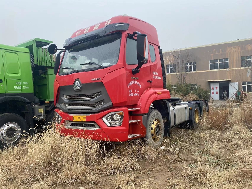Sino Truck Leaf Spring Weichai 440 PS starker Motor Hohan Traktorkopf 6*4 hohes Dach mit Klimaanlage