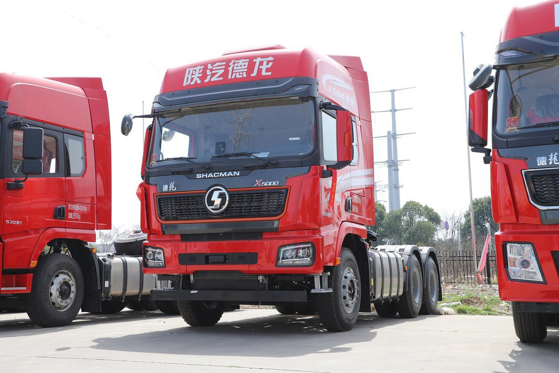 Shacman Traktor Lkw Hochdach Strömungsplatte Diesel 12 Geschwindigkeit 650 PS 6x4 X5000 Modell