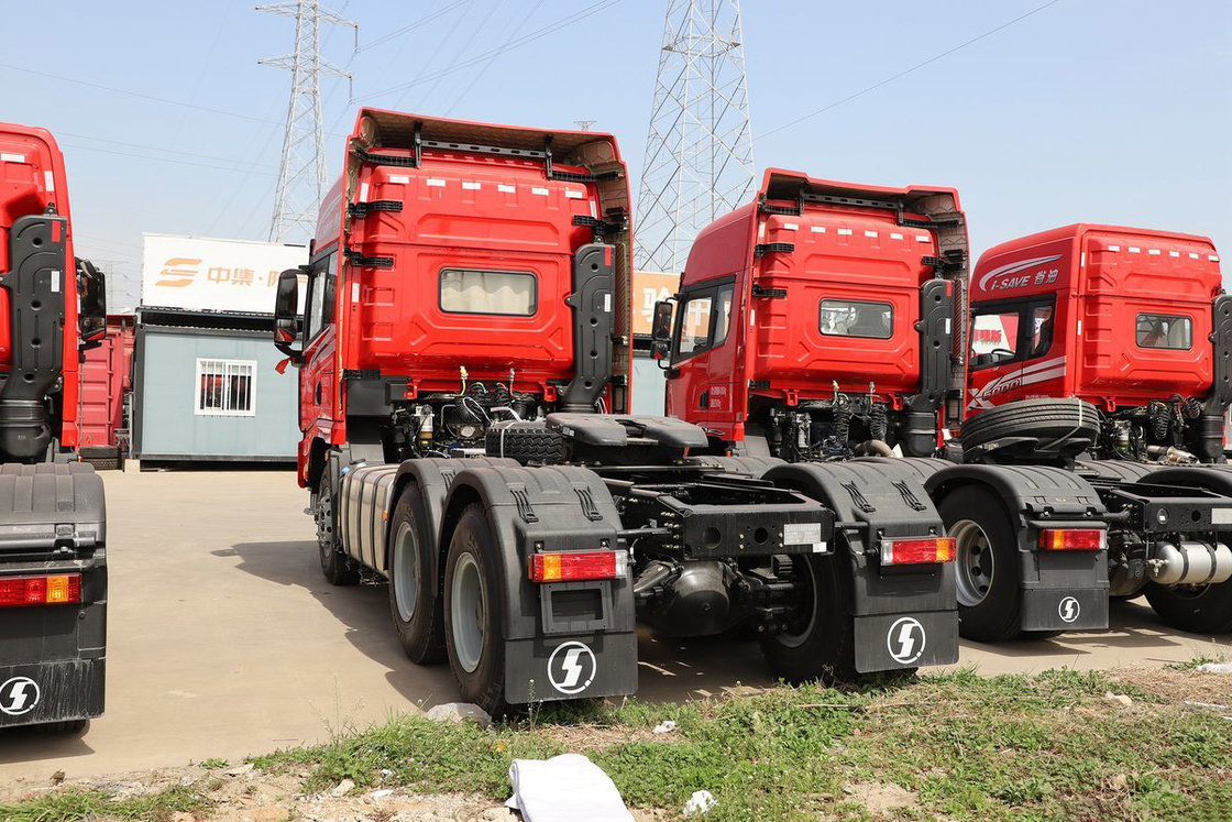 Shacman Traktor Lkw Hochdach Strömungsplatte Diesel 12 Geschwindigkeit 650 PS 6x4 X5000 Modell
