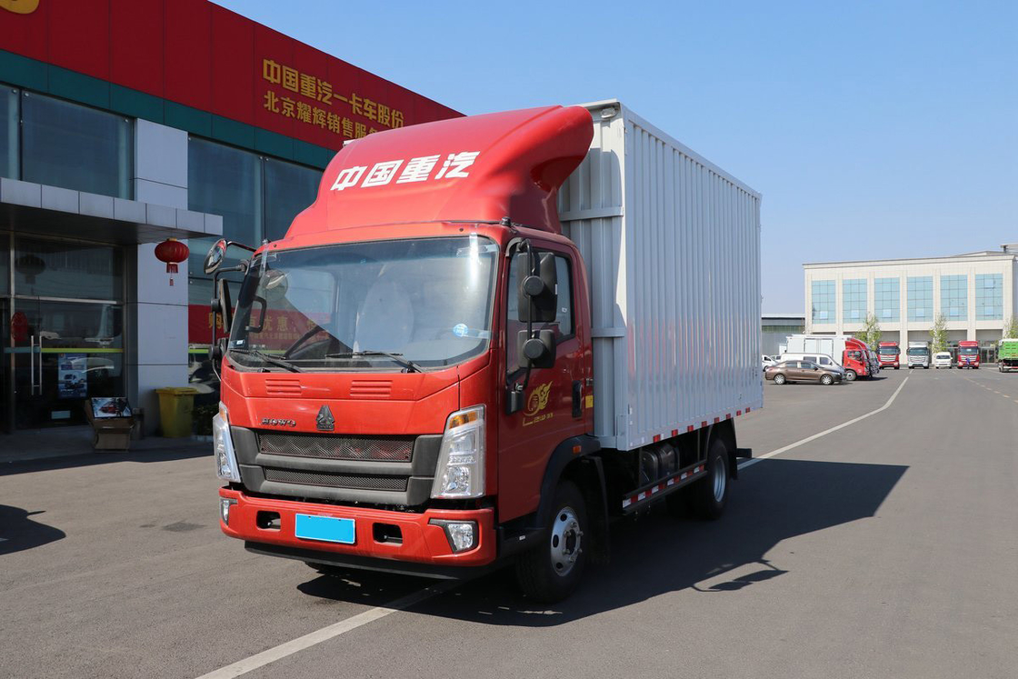 Sinotruk King Serie 160 PS 4,15 m hoher Dachdeflector Einzelreihe HOWO Light Truck