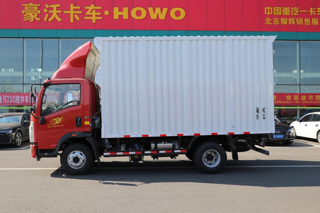 Sinotruk King Serie 160 PS 4,15 m hoher Dachdeflector Einzelreihe HOWO Light Truck
