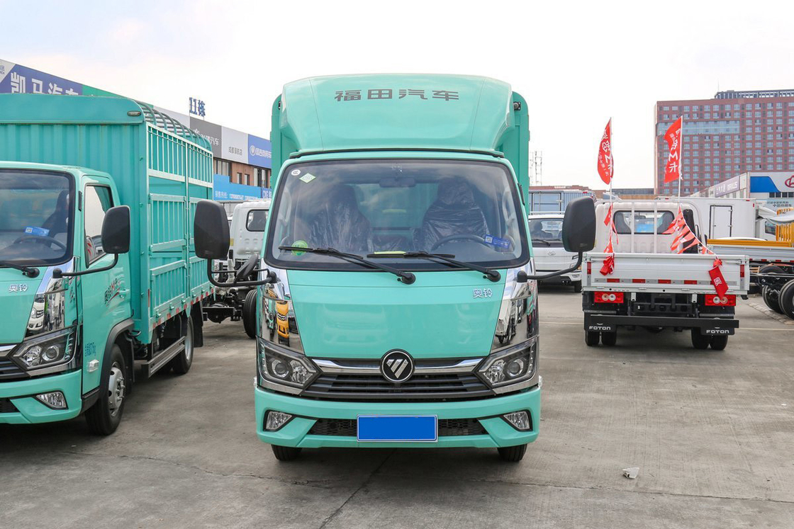 Foton Auman Mini Truck 2.0L 127HP CNG 3.815m hoher Dachdeflector Zaun Lkw Stoßdämpfer