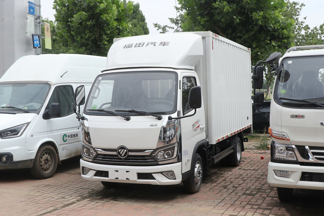Gute Klimaanlage Einfachreihensitz 2,0 L Benzin 144 PS 4,17 m Foton Van Truck