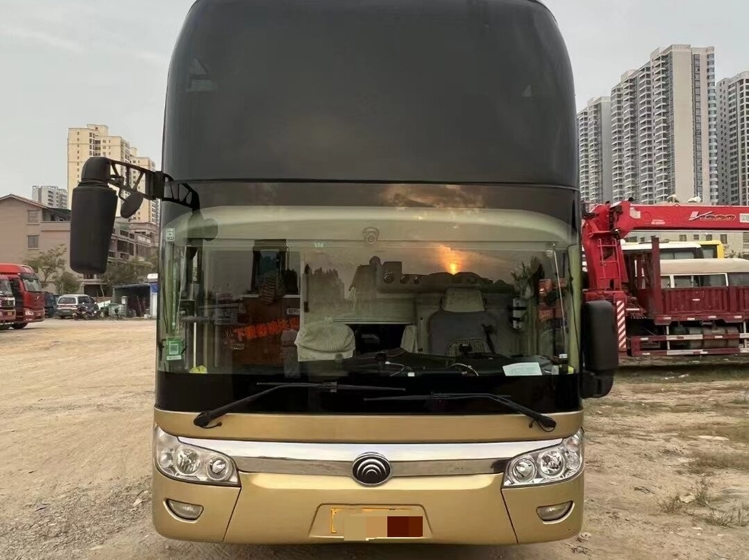 Euro 4 Emission 49 Sitzplätze Gebraucht Yutong Busse Eineinhalb Schicht Gebrauchtbus Transport