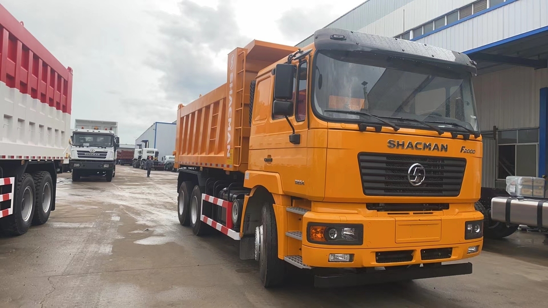 Dump Trucks 6*4 Shacman F2000 Chinesische Trucks Großer Eimer 290 PS Dieselmotor Linkslenker