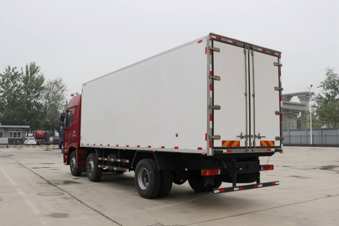 Foton GTL Schwerlastwagen Hochdach-Klimaanlage Halbreihe Sitze 280 PS 6X2 9,45m Auman BJ5259 Kühlfahrzeug