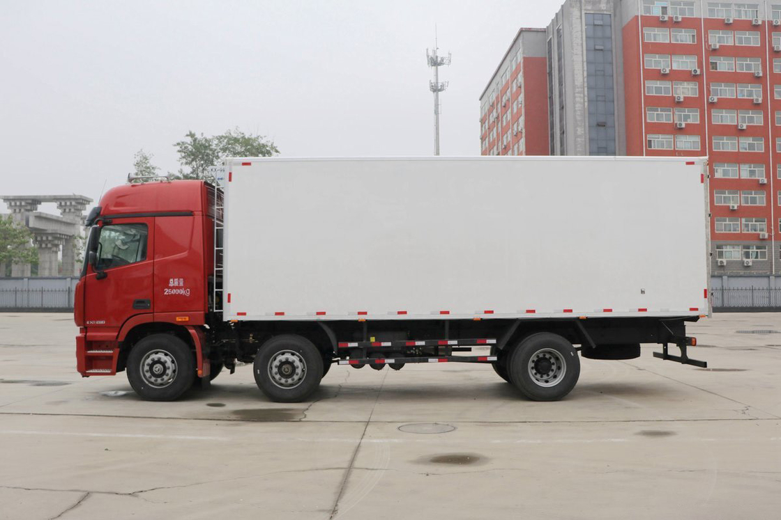 Foton GTL Schwerlastwagen Hochdach-Klimaanlage Halbreihe Sitze 280 PS 6X2 9,45m Auman BJ5259 Kühlfahrzeug
