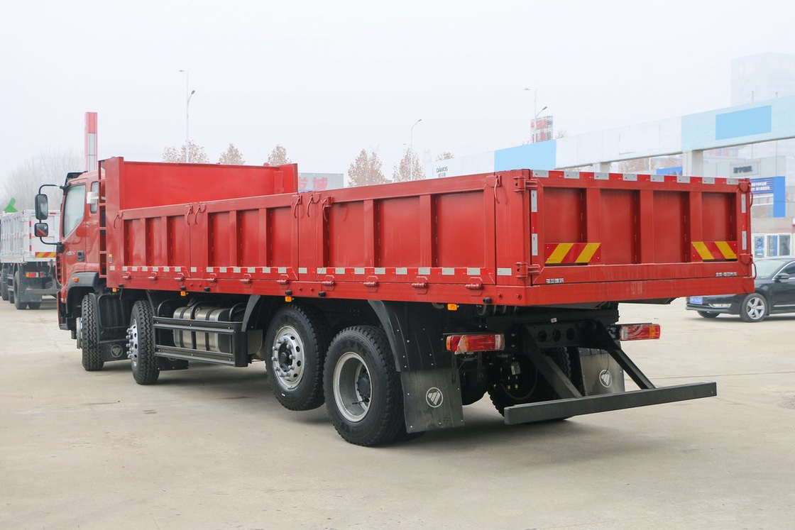 Ruiwo BJ3314 Donkey Kong ES7 Yuchai Motor 270 PS 8X2 10-Geschwindigkeits-Airbag Stoßschlagdämpfer 7.2m Foton Dump Truck