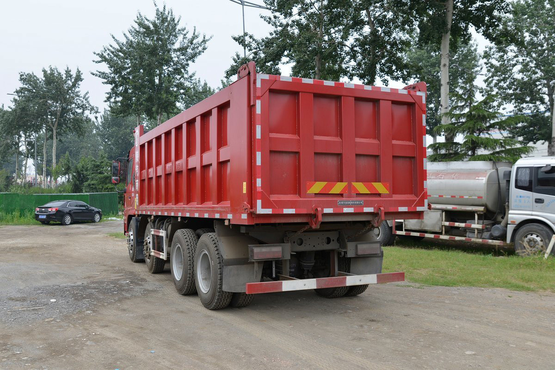 SX3315 Shaanxi Dump Truck Xuande X6 10-Geschwindigkeit 270 PS 8X4 6,8 Meter hinten Flip-Up Dump Truck