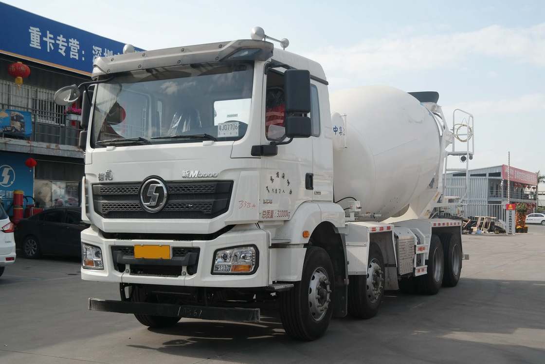 Shaanxi Automobile Schwerlastwagen Delong Neues M3000 336HP 8X4 7,49m3 Betonmischfahrzeug