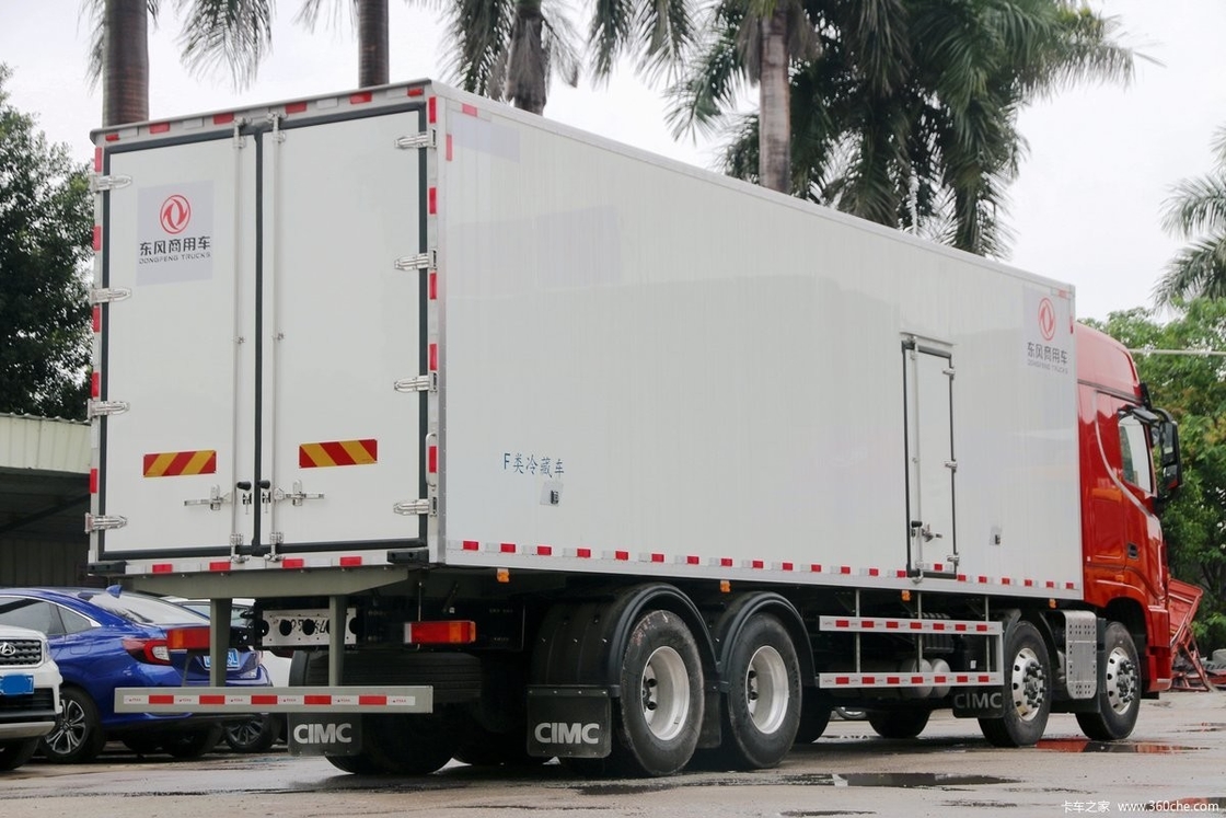 Dongfeng DFH5310 Diesel 14 Gang 465 PS Halbreihe Hochdach 8X4 9,4 m AMT Automatischer Kühlwagen