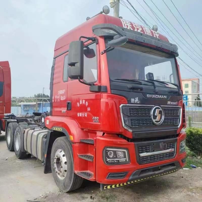 Gebrauchte Traktoren Lastwagen Chinesische Shacman M3000s 460 PS Stark Weichai 6*4 Schleppkraft 50 Tonnen schwer