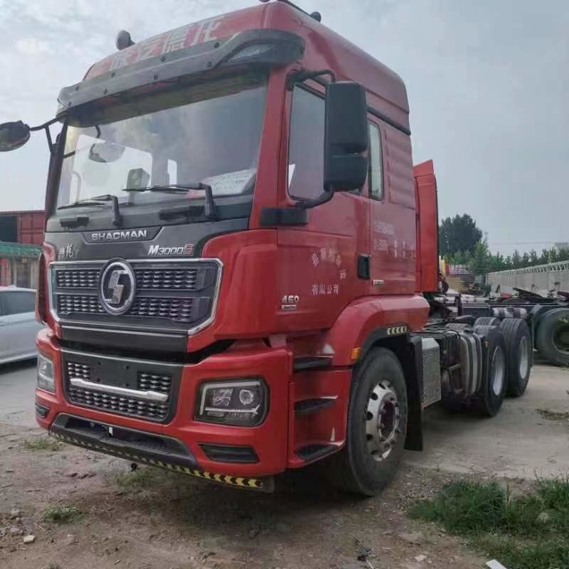 Gebrauchte Traktoren Lastwagen Chinesische Shacman M3000s 460 PS Stark Weichai 6*4 Schleppkraft 50 Tonnen schwer
