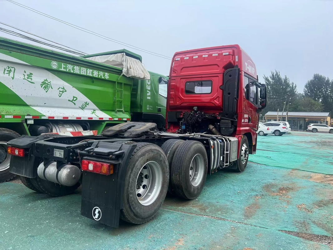 Traktor-Lkw-Kopf Hochdach X5000 Shacman Pferd 450 PS Dieselmotor Hoch Original 10 Räder