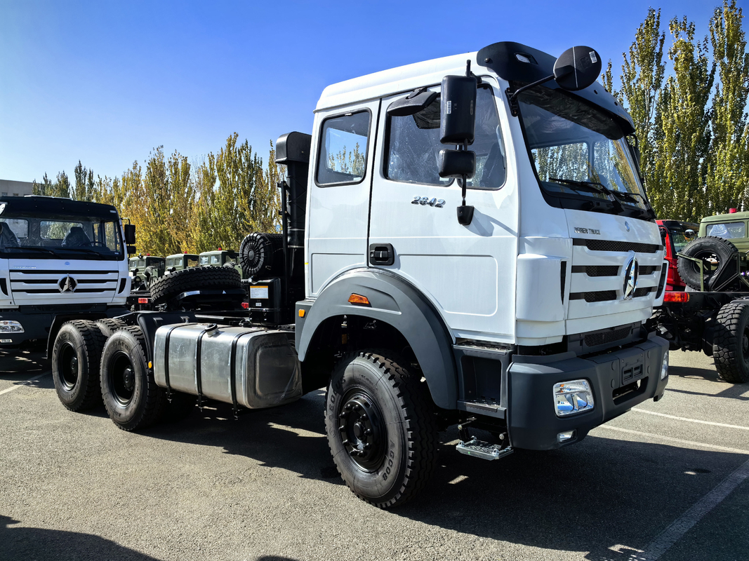 Schwerer Semi-Anhänger Kopf Traktor Lkw Beiben 6*4 Fahrmodus 420 PS Weichai Euro 3 Verwendung in Afrika