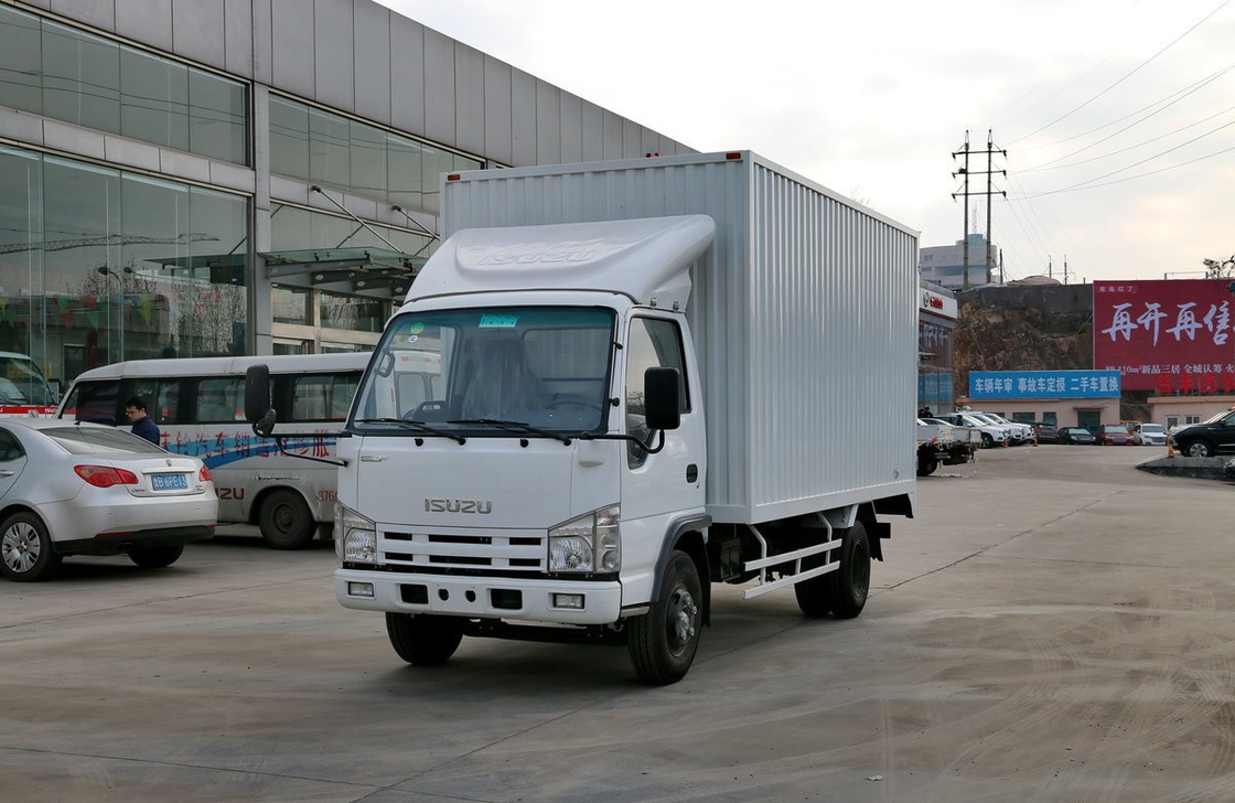 Lastwagen Isuzu 15 Tonnen Lastwagen Van Box Dieselmotor 5,2 L Hubraum 4 * 2 Antriebsmodus
