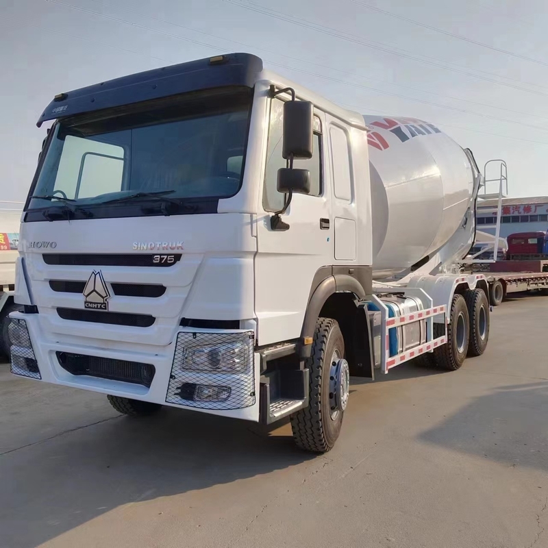 Betonmischer 10m3 mit Neugestaltung verwendet Howo Betonmischer 10 Räder 371/380 PS