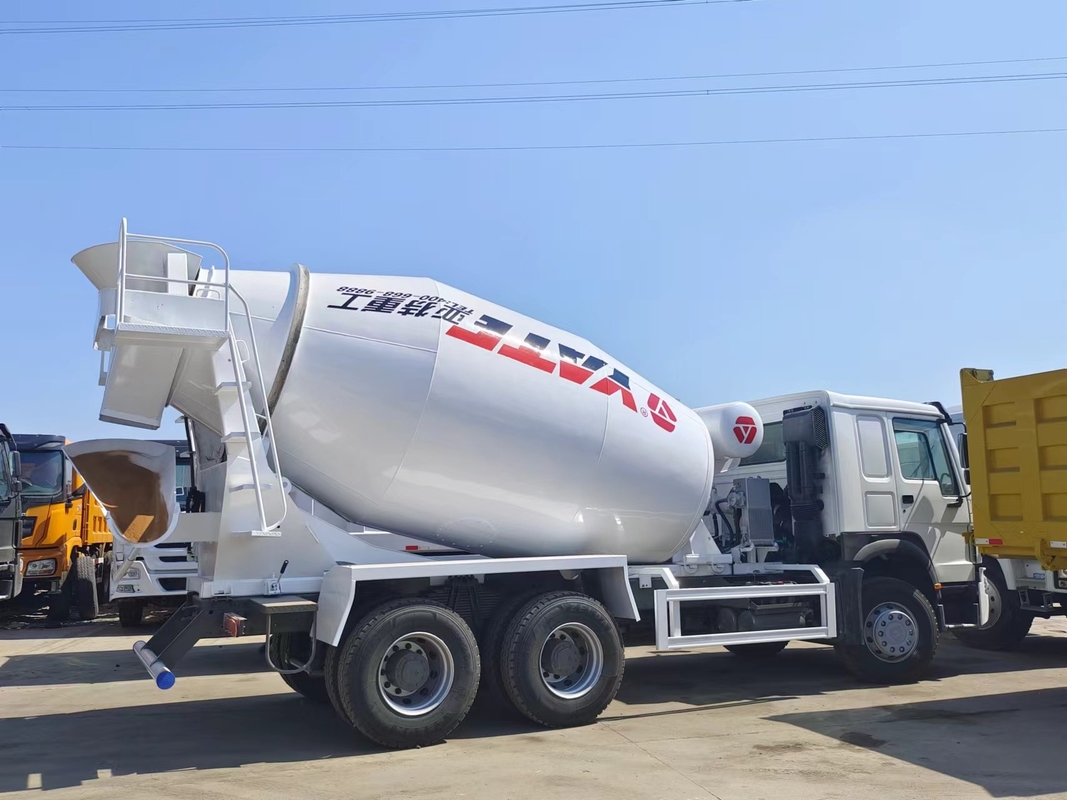 Betonmischer 10m3 mit Neugestaltung verwendet Howo Betonmischer 10 Räder 371/380 PS