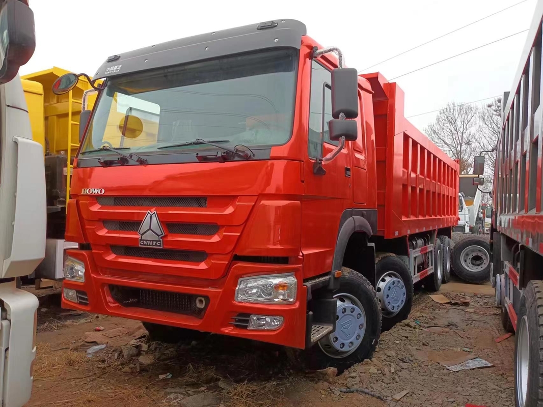 40 Tonnen Dump Truck zum Verkauf Howo 400 PS Tipper Truck 27 Kubik schwerer Transport Sandstein