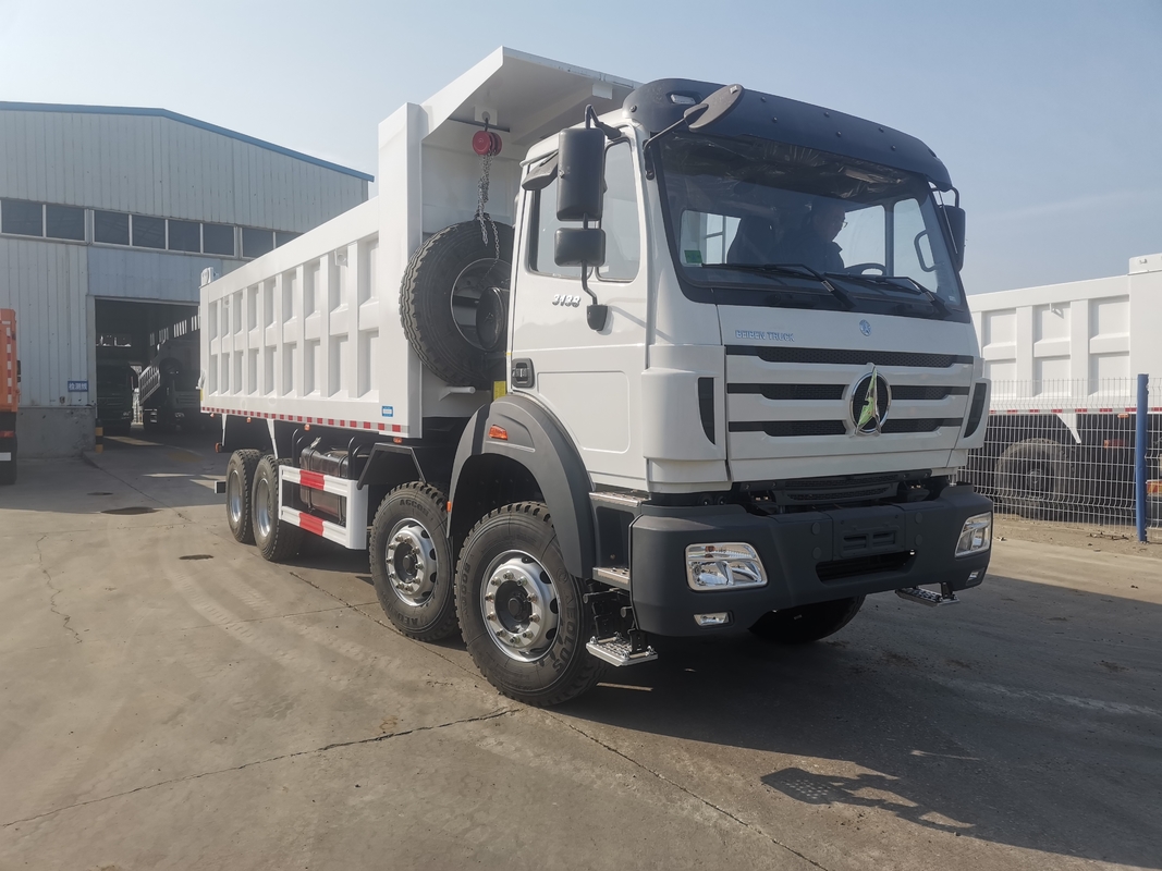 Brandneuer Müllwagen Beiben 8*4 Weichai 380 PS Turbolader Euro 2 Verwendung in Afrika