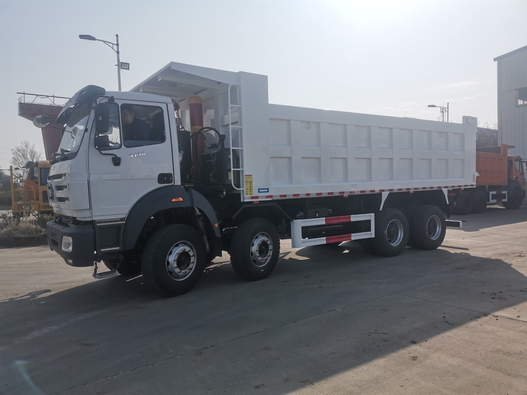 Brandneuer Müllwagen Beiben 8*4 Weichai 380 PS Turbolader Euro 2 Verwendung in Afrika