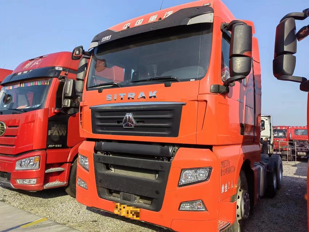 6x4 Traktor Lkw Gebraucht 2021 Jahr Hochleistung 480 PS Diesel STIRAK G7 Tailer Lkw Handbuch Euro 5