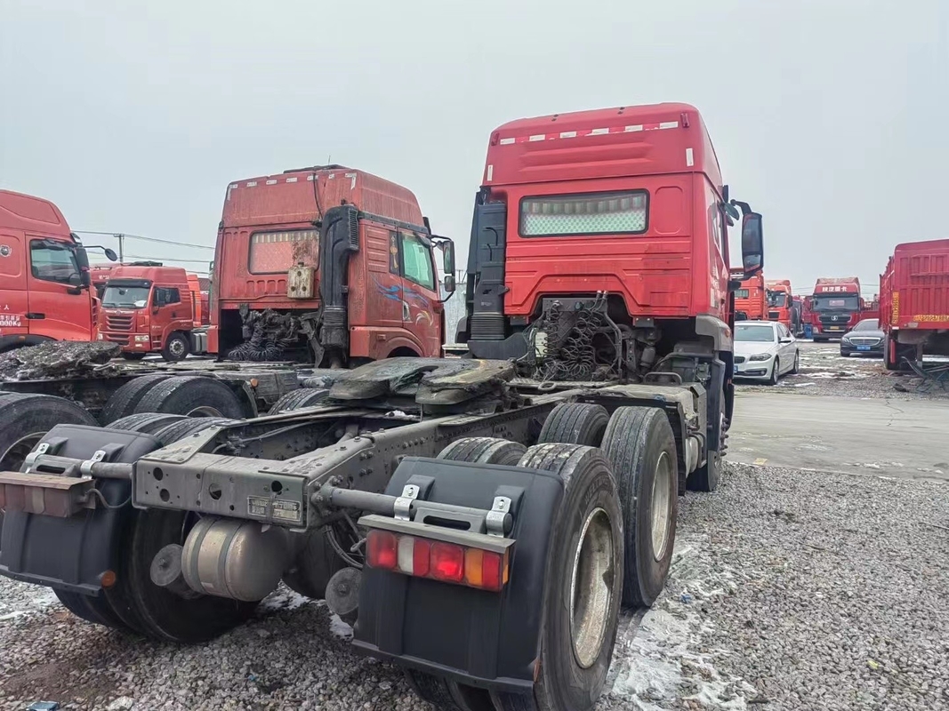 Gebrauchtes Lkw Traktor-Einheiten Sinotuck Hohan 6*4 Antriebsmodus 10 Räder 460 PS Motor Diesel LHD