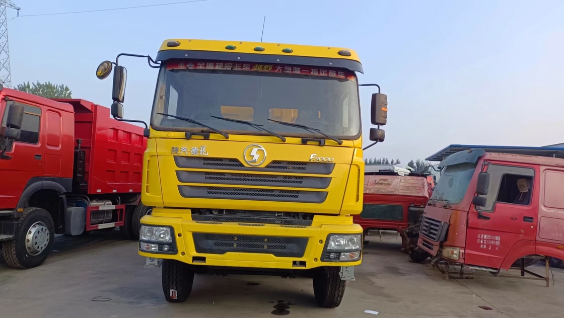 Gebrauchtes Müllwagen China F3000 Kosteneffiziente Kipper Truck Shacman 12 Reifen 8*4 LHD Weichai 380 PS