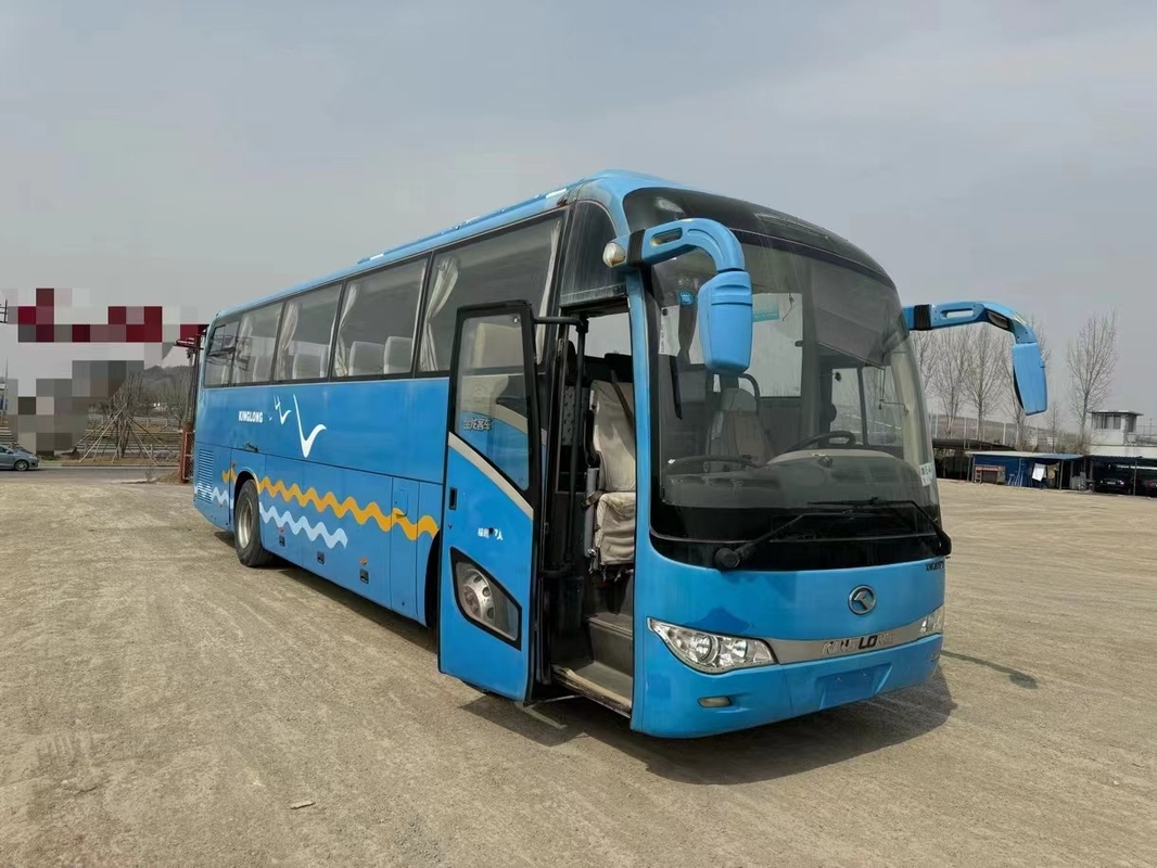 Bus Langstreckenbus Kinglong XMQ617 Bus 47 Sitzplätze 2018 Jahr Blatt Frühling Gepäckraum
