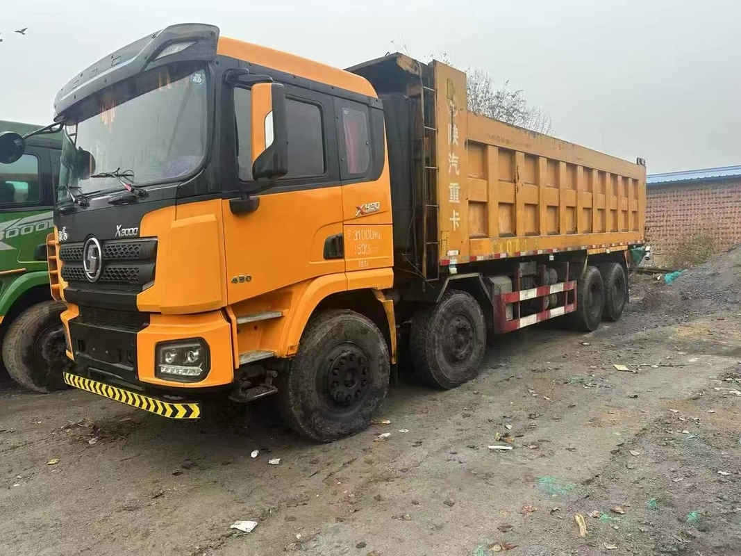 8x4 6x4 50 Tonnen Gebraucht Shacman Dump Trucks zum Verkauf X3000 Weichai 430hp Sand und Fels Transport