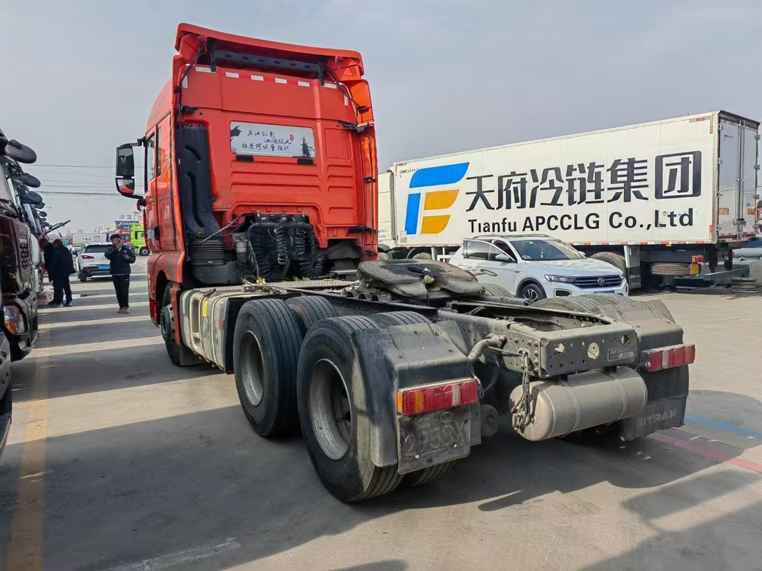 Anhänger-Lkw-Kopf Automatischer Traktor Pferdekopf SITRAK G7S Weichai Motor 680 PS Kapazität 15 Liter
