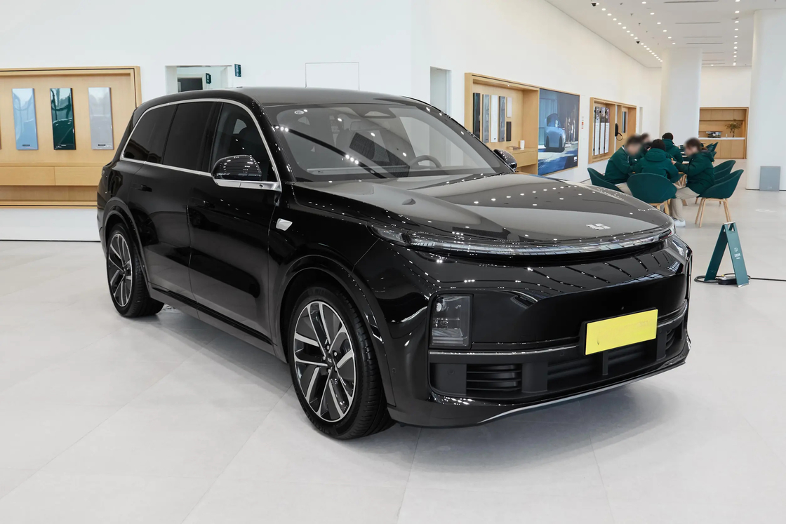 Elektroautos Li Auto Erweiterte Reichweite Elektro-SUV L9 Pro Version Schwarze Farbe 6 Sitzplätze 3105mm Radstand