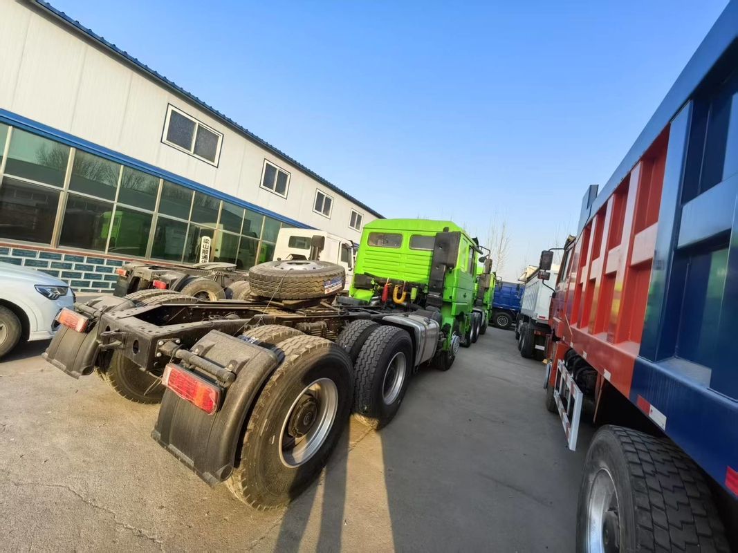 Gebrauchtes Traktorkopf Anhänger Lkw Shacman F3000 Kraftvolle Lkw 380 PS 6*4 Fahrmodus 10 Reifen schlechte Straße