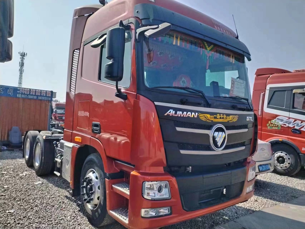 Gebrauchtes Traktorkopf China Lkw 10 Räder Foton GTL 510 PS Leistungsstarker Traktor Lkw mit Schläfer Schwerlastfahrzeug