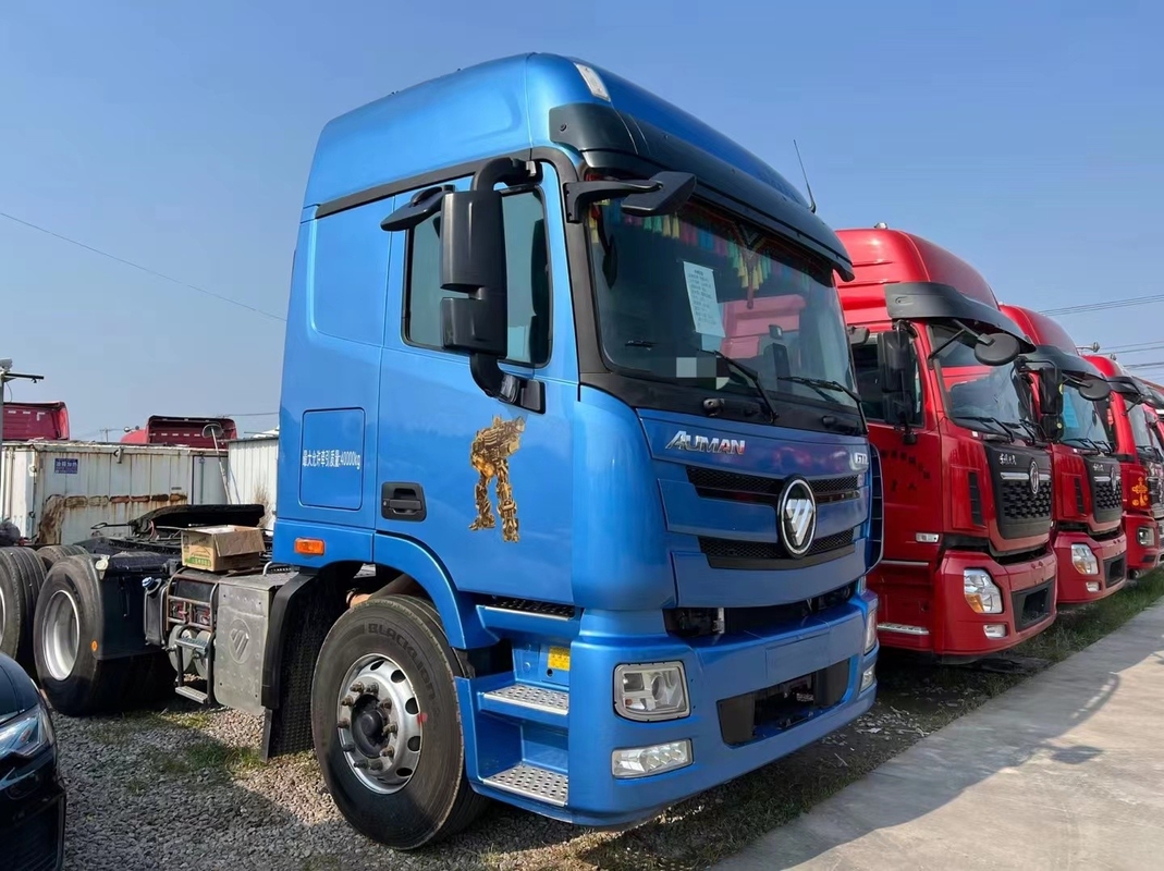 Gebrauchtes Traktorkopf zum Verkauf 2021 Jahr Gebrauchtes Semi Trucks Foton GTL 430hp Blatt Frühling Fernverkehr