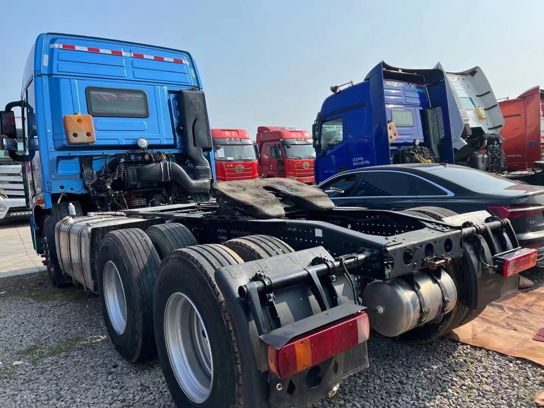 Gebrauchtes Traktorkopf zum Verkauf 2021 Jahr Gebrauchtes Semi Trucks Foton GTL 430hp Blatt Frühling Fernverkehr