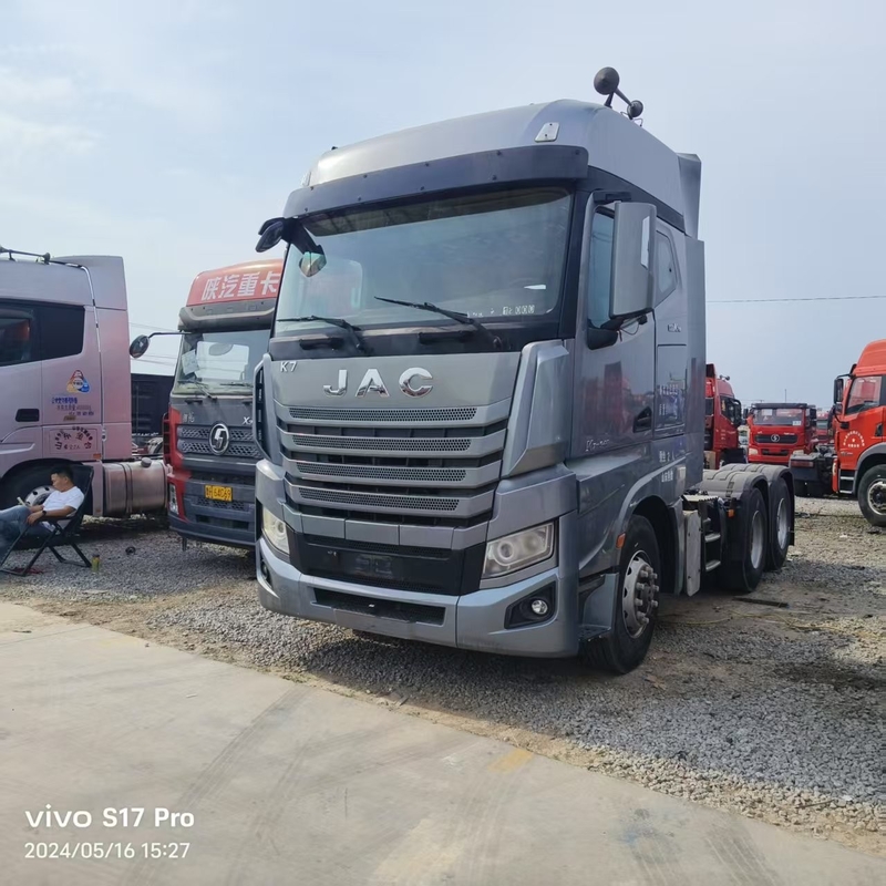 Großhandel Gebraucht Traktorkopf Lkw JAC Zweithand Lkw 540 PS Hochdachkabine Logistik Transport
