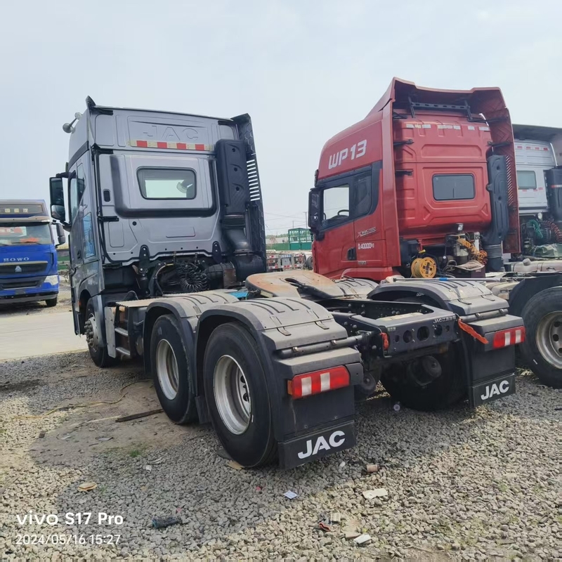 Großhandel Gebraucht Traktorkopf Lkw JAC Zweithand Lkw 540 PS Hochdachkabine Logistik Transport