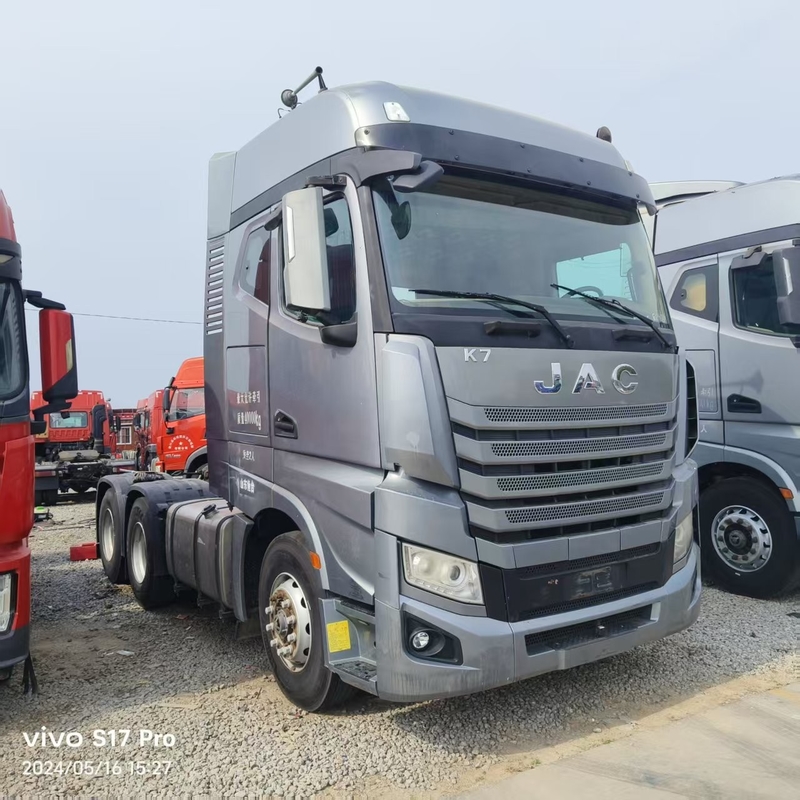 Großhandel Gebraucht Traktorkopf Lkw JAC Zweithand Lkw 540 PS Hochdachkabine Logistik Transport