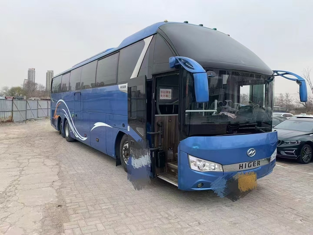 Fahrgartenbus Zweithand Higer KLQ6132 Weichai 375 PS Doppeldiff Bus 56 Sitzplätze Doppelrücken Alxe Lux Transport