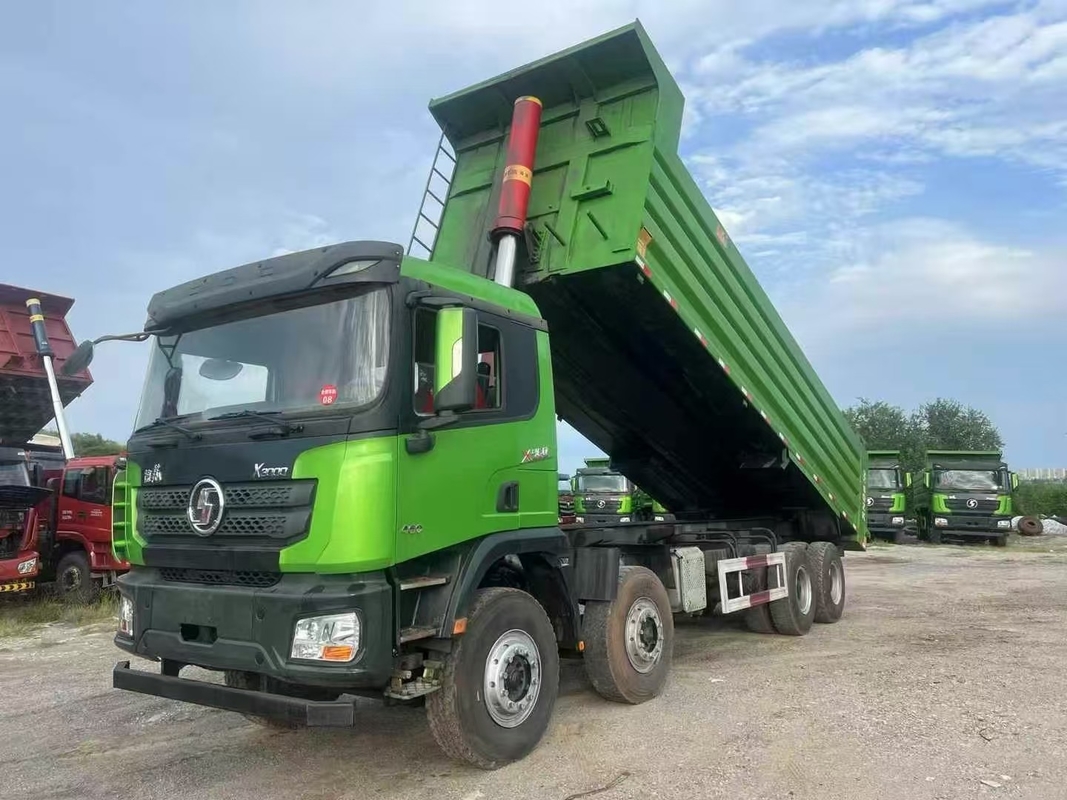 Shacman Gebraucht Tipper Truck Für X3000 Weichai 460 PS Baustofftransport 2021 Jahr Hande Achse