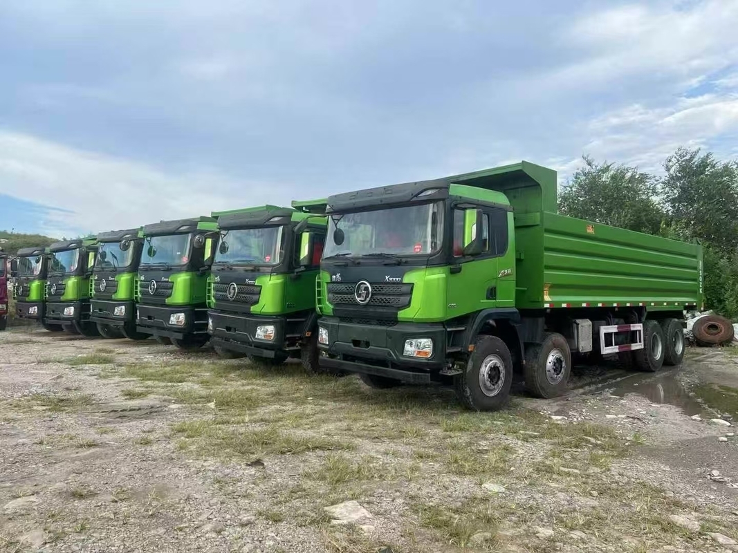 Shacman Gebraucht Tipper Truck Für X3000 Weichai 460 PS Baustofftransport 2021 Jahr Hande Achse