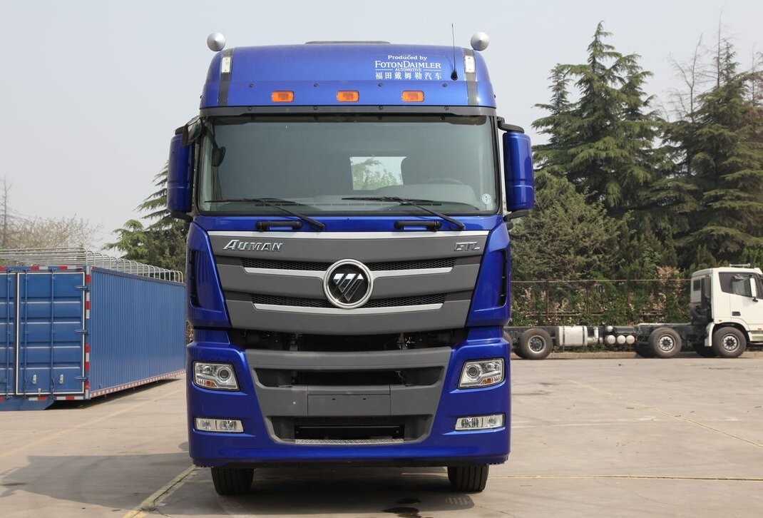 Gebrauchtes Hochdach Kabine Traktorkopf Lkw WP-Engine 6x4 Antriebsmodus Foton Auman Hochleistungs-Kosten-Verhältnis