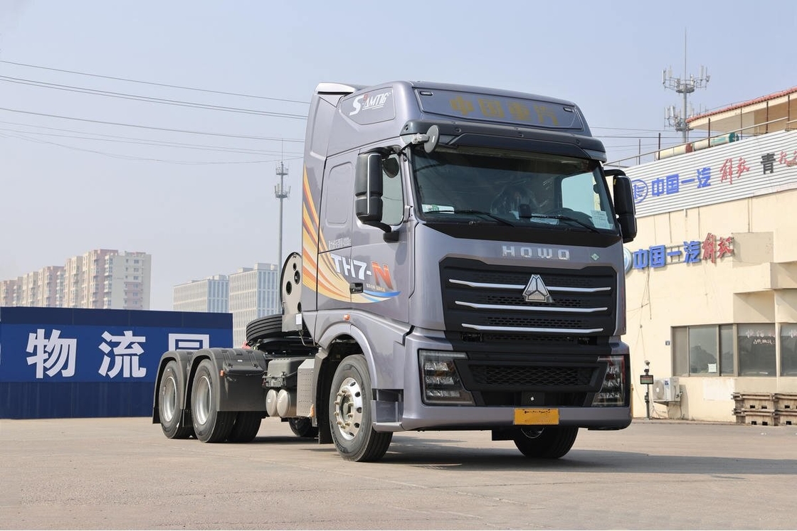 Gebrauchtes Traktor Truck Pferd zum Verkauf Sinotruk Howo Th7-N 6*4 Antriebsmodus 480hp Gas Brennstoff Typ Kopf