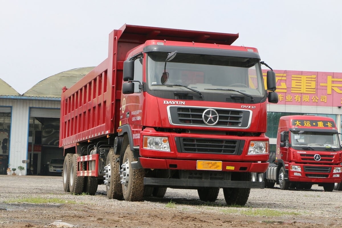 Gebraucht Tipper Trucks zum Verkauf Dayun N8C 375hp 8*4 Fahrmodus Kauf Gebraucht Dump Truck besten Preis nach Afrika
