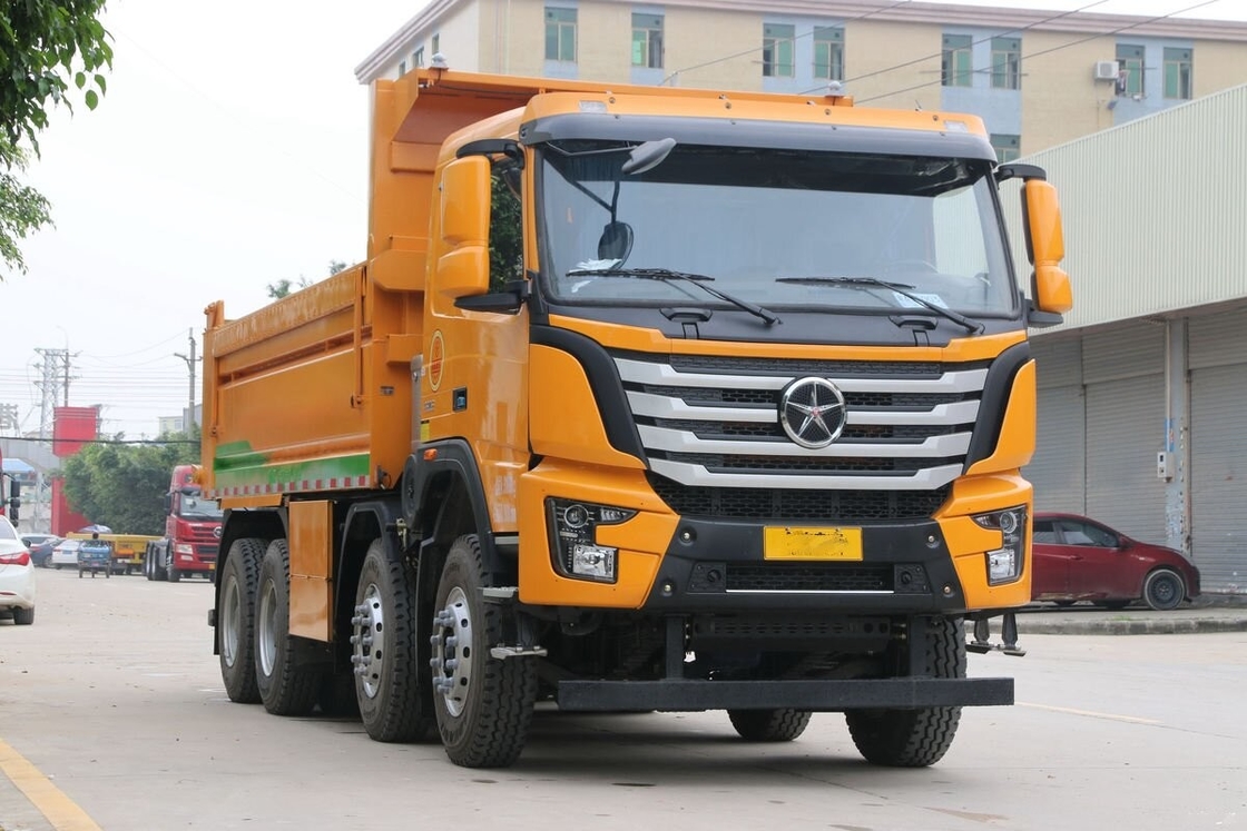 Gebrauchter Muldenkipper in Afrika DAYUN N8V 8*4 Antriebsart 350 PS  Gebrauchter Bau-Muldenkipper mit geringer Laufleistung