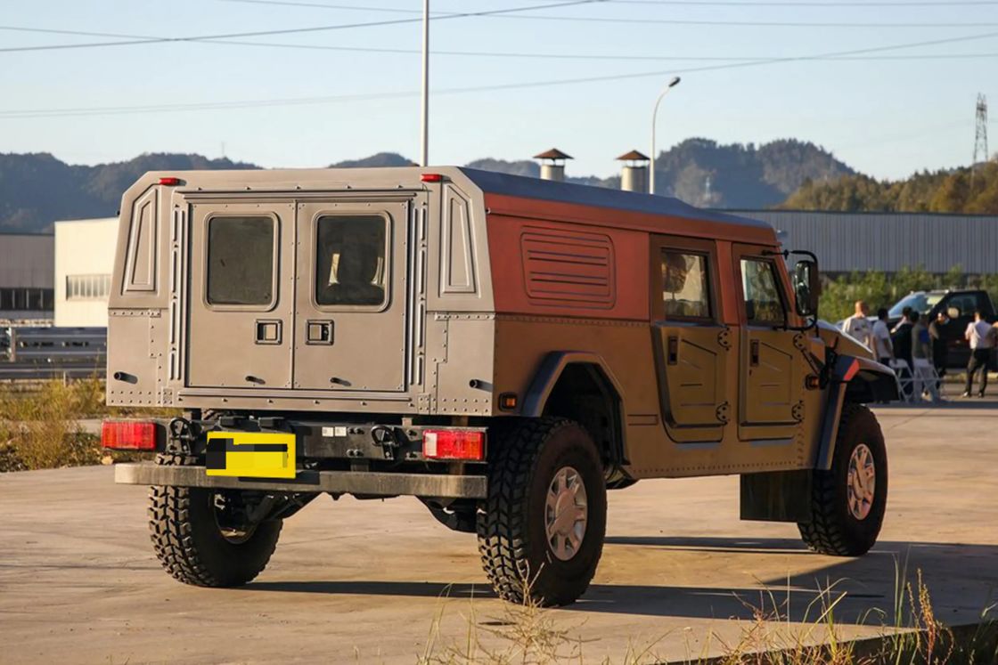 Verpassen Sie nicht den 2022 Dongfeng Mengshi Nixingzhe 500 4.0T V8 Diesel Low-Roof Van