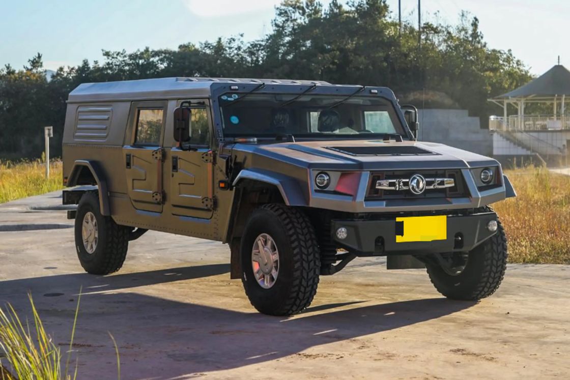 Verpassen Sie nicht den 2022 Dongfeng Mengshi Nixingzhe 500 4.0T V8 Diesel Low-Roof Van