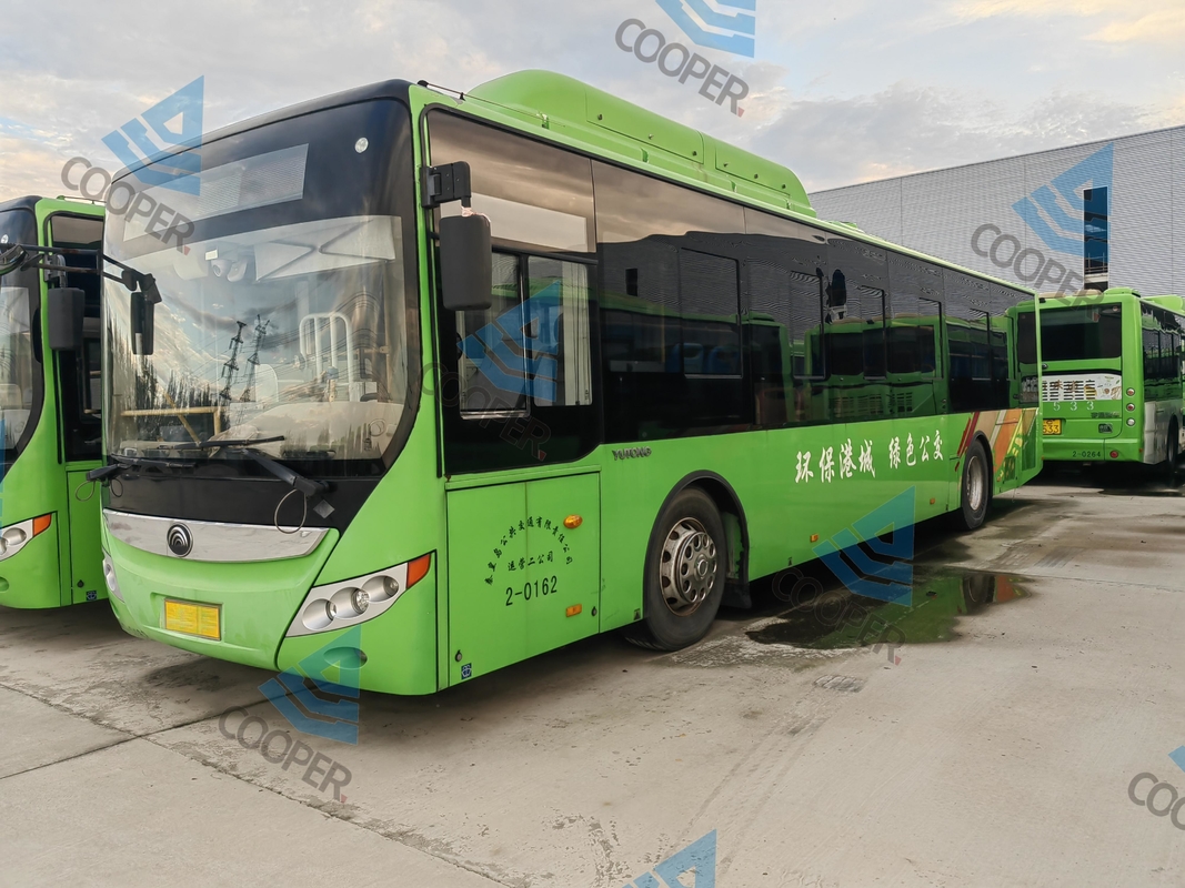 2020 Second Hand 77/23 Sitze 12 Meter Glatte Form Gebraucht Yutong6120 CNG Bus Doppeltüren