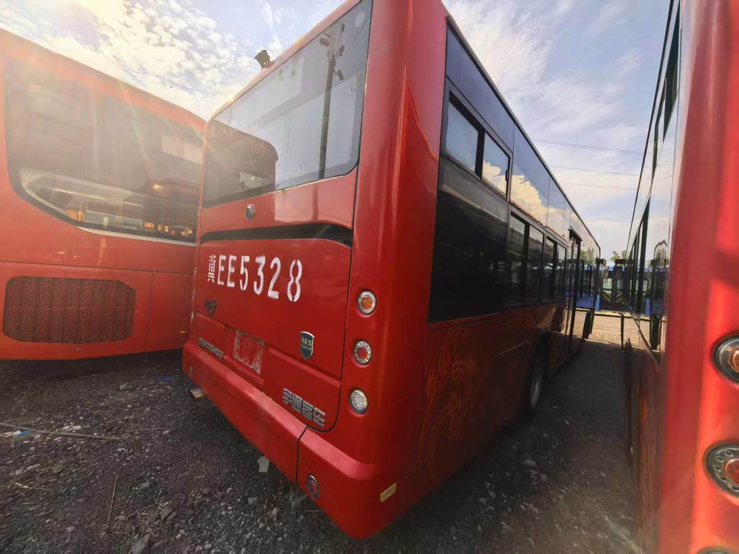 2019 Gebraucht 76/10-41 Sitze 12 Meter Glatte Form Gebraucht ZK6108 Stadtbus Doppeltüren